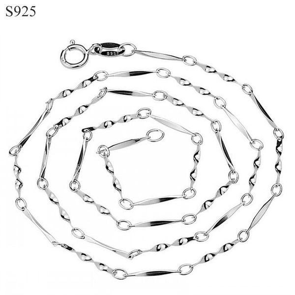 chains 100% genuine real pure solid 925 sterling silver chain necklace for women twist basic fine jewelry female short
chains 100% genuine real pure solid 925 sterling silver chain necklace for women twist basic fine jewelry female short