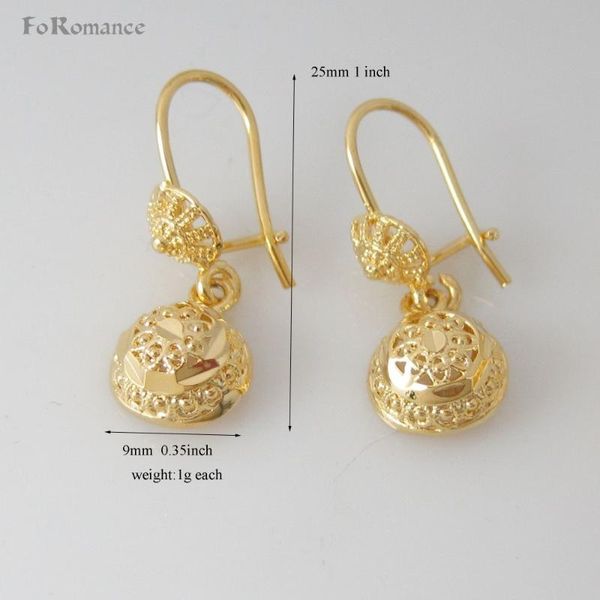 foromance/ two styles dangle earring with different size half round dangler - yellow gold gold gp overlay, Silver
foromance/ two styles dangle earring with different size half round dangler - yellow gold gold gp overlay, Silver