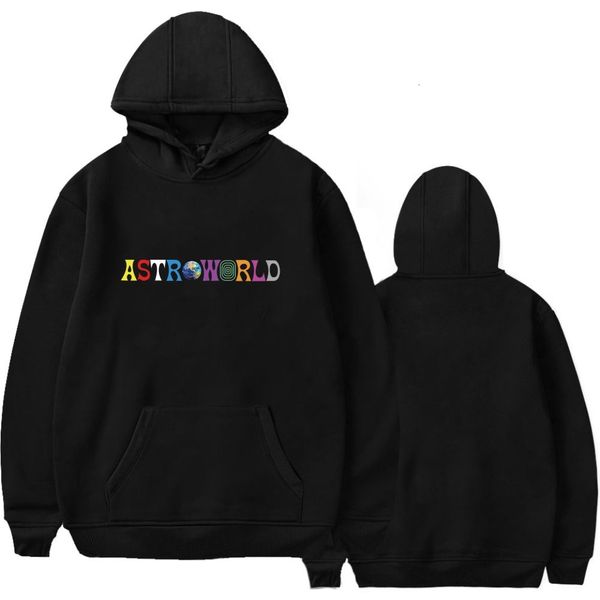 spring and autumn astroworld lettered print casual men's and women's large plush hoodie, Black
spring and autumn astroworld lettered print casual men's and women's large plush hoodie, Black