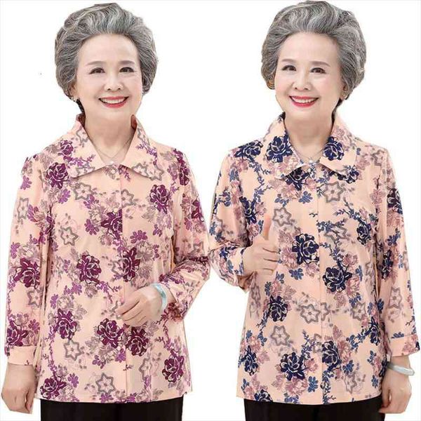 middle-aged and elderly womens shirts spring summer long sleeve printing large size shirts casual female 5xl, White
middle-aged and elderly womens shirts spring summer long sleeve printing large size shirts casual female 5xl, White