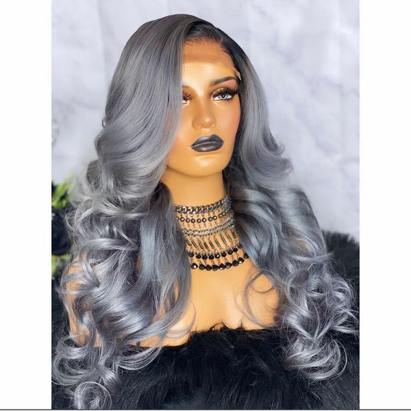 costume accessories black ombre grey synthetic lace front wig wiyh natural hairline glueless ling body wave heat resistant lace wig for blac, Silver
costume accessories black ombre grey synthetic lace front wig wiyh natural hairline glueless ling body wave heat resistant lace wig for blac, Silver