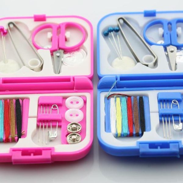 20pcs/set portable travel sewing box kitting needles tools quilting thread stitching embroidery craft sewing kits home organizer1, Black
20pcs/set portable travel sewing box kitting needles tools quilting thread stitching embroidery craft sewing kits home organizer1, Black