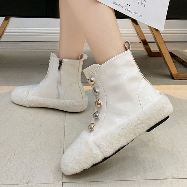 designer womens shoes lamb hair comfortable fashion plus fleece short boots thin section fur shoes winter tide shoes martin boo, Black
designer womens shoes lamb hair comfortable fashion plus fleece short boots thin section fur shoes winter tide shoes martin boo, Black