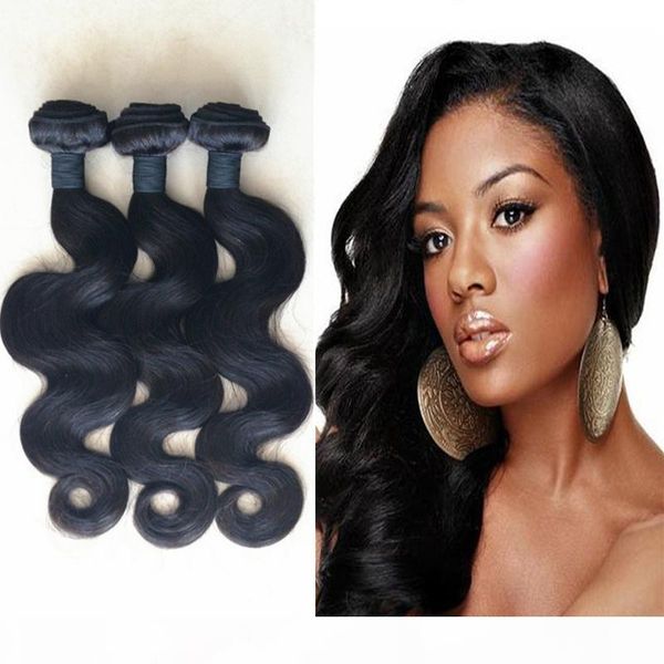 indian virgin hair weave body wave human hair weft 3 bundles lot unprocessed wavy hair weaving natural color, Black
indian virgin hair weave body wave human hair weft 3 bundles lot unprocessed wavy hair weaving natural color, Black