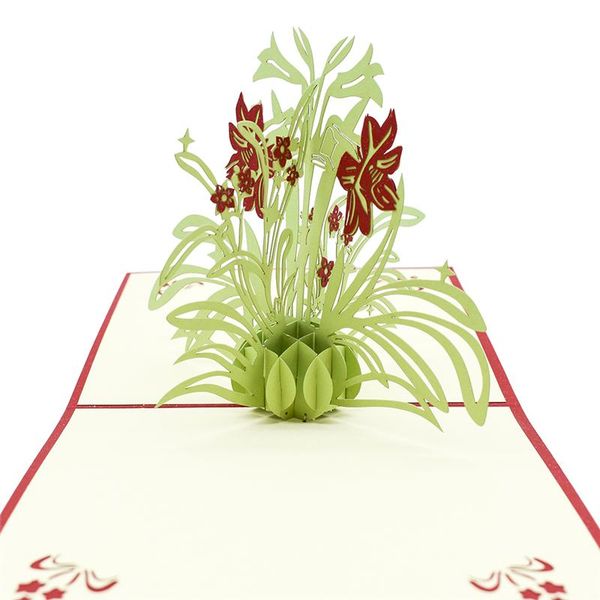10 pack wholesale daffodil 3d pop up card birthday gift with envelope sticker flower laser cut invitation greeting card postcard sqccie 
10 pack wholesale daffodil 3d pop up card birthday gift with envelope sticker flower laser cut invitation greeting card postcard sqccie