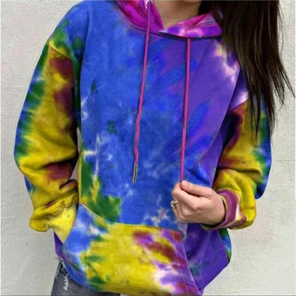 creative tie dye print hoodie women casual autumn pockets pullover hooded long sleeve fashion drawstring sweatshirts, Black
creative tie dye print hoodie women casual autumn pockets pullover hooded long sleeve fashion drawstring sweatshirts, Black