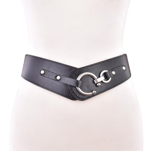 women's elastic u-shaped horseshoe buckle belt versatile high-quality decoration with sweater coat girdle wide leather belt, Black;brown
women's elastic u-shaped horseshoe buckle belt versatile high-quality decoration with sweater coat girdle wide leather belt, Black;brown
