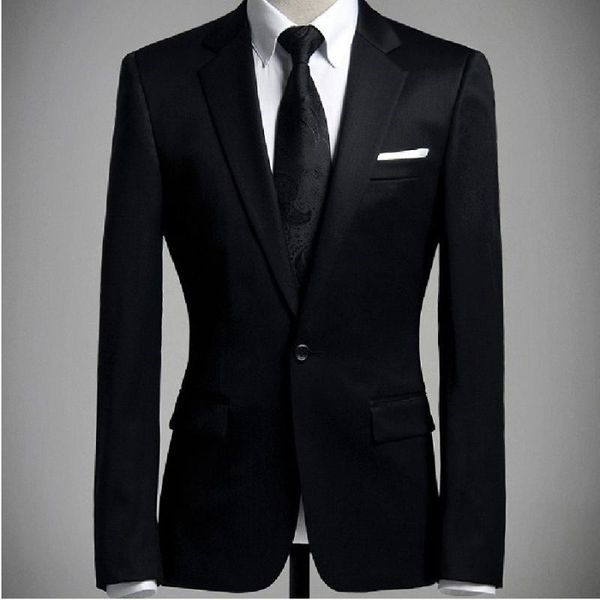 men's suits & blazers classic spring autumn men full sleeve slim business outwear coat gentlem formal clothes, White;black
men's suits & blazers classic spring autumn men full sleeve slim business outwear coat gentlem formal clothes, White;black