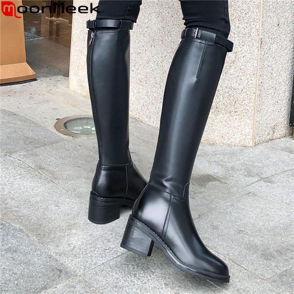 boots moonmeek big size 34-42 pu+genuine leather round toe ladies autumn winter knee high zip black women 2021
boots moonmeek big size 34-42 pu+genuine leather round toe ladies autumn winter knee high zip black women 2021
