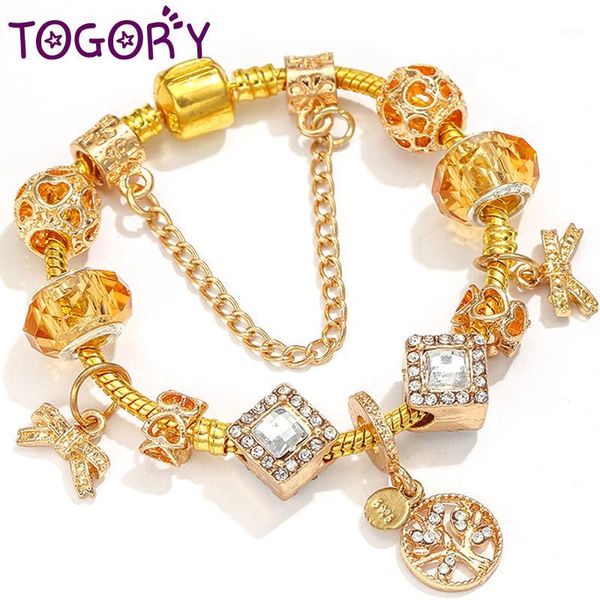togory gold crystal bowknot charm bracelets&bangles for women silver plated beads bracelets handmade jewelry fashion gift1, Golden;silver
togory gold crystal bowknot charm bracelets&bangles for women silver plated beads bracelets handmade jewelry fashion gift1, Golden;silver
