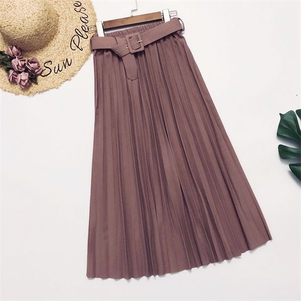 elegant skirt womens 2020 autumn high-waisted pleated skirt multicolor long commute a- line midi skirt womens office lady q1217, Black
elegant skirt womens 2020 autumn high-waisted pleated skirt multicolor long commute a- line midi skirt womens office lady q1217, Black