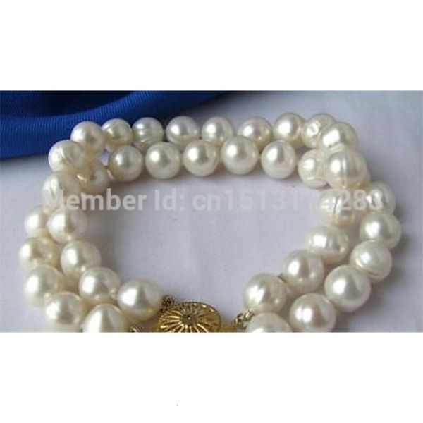 10mm gt;>> white enticing 2strands freshwater round pearl bracelet, Golden;silver
10mm gt;>> white enticing 2strands freshwater round pearl bracelet, Golden;silver