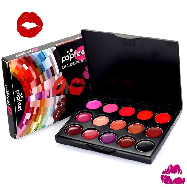 15 color red lip stick palette waterproof lip gloss set purple gothic goth batons maquiagem black matte velvet lipstick kit f sqcbin
15 color red lip stick palette waterproof lip gloss set purple gothic goth batons maquiagem black matte velvet lipstick kit f sqcbin
