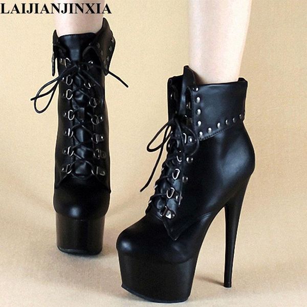 boots laijianjinxia 6 inch high heel women motorcycle fashion clubbing heels strappy platform party dress ankle, Black
boots laijianjinxia 6 inch high heel women motorcycle fashion clubbing heels strappy platform party dress ankle, Black