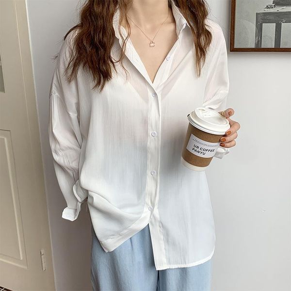 women's blouses & shirts white shirt women oversized loose blouse famale full sleeve womens clothes turn-down collar casual minimalist
women's blouses & shirts white shirt women oversized loose blouse famale full sleeve womens clothes turn-down collar casual minimalist