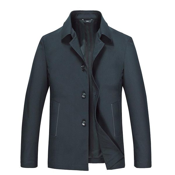 middle-aged and elderly men's jacket lapel casual jacket men's long windbreaker loose spring and autumn loose, Tan;black
middle-aged and elderly men's jacket lapel casual jacket men's long windbreaker loose spring and autumn loose, Tan;black