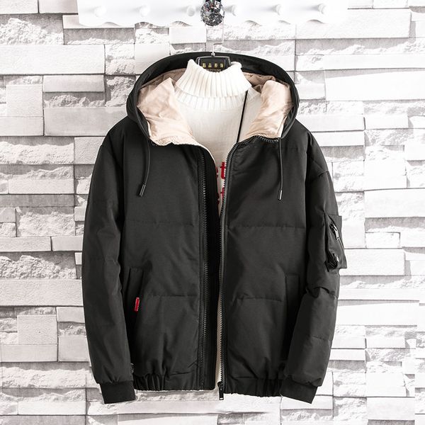 winter new style hooded down jacket short fashion handsome men's youth student thick coat, Black;brown
winter new style hooded down jacket short fashion handsome men's youth student thick coat, Black;brown