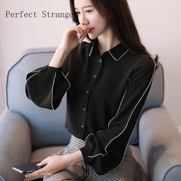 xinmei 2021 new arrival turn down collar long sleeve women chiffon blouse high quality, White
xinmei 2021 new arrival turn down collar long sleeve women chiffon blouse high quality, White