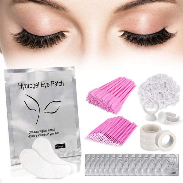 false eyelashes eyelash extension accessories 100 pairs of eye gel pads100 mascara wands swabs glue ring holder 4 tape
false eyelashes eyelash extension accessories 100 pairs of eye gel pads100 mascara wands swabs glue ring holder 4 tape