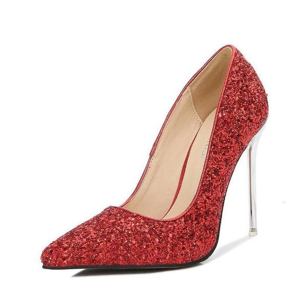 fetish high heels women gold-plated heel 11cm pumps wedding bling stilettos shoes 2020 big size 46 luxury gold silverz7fg, Black
fetish high heels women gold-plated heel 11cm pumps wedding bling stilettos shoes 2020 big size 46 luxury gold silverz7fg, Black