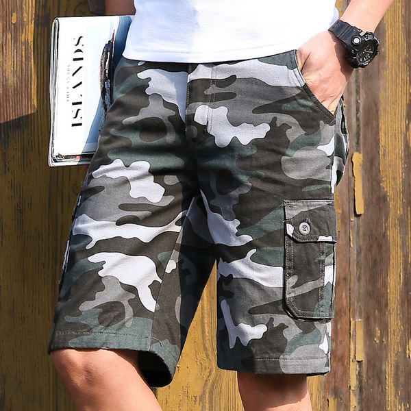 2020 summer camouflage shorts men's fashion brand military green thin work clothes chinese korean slim jeans casual pants, White;black
2020 summer camouflage shorts men's fashion brand military green thin work clothes chinese korean slim jeans casual pants, White;black