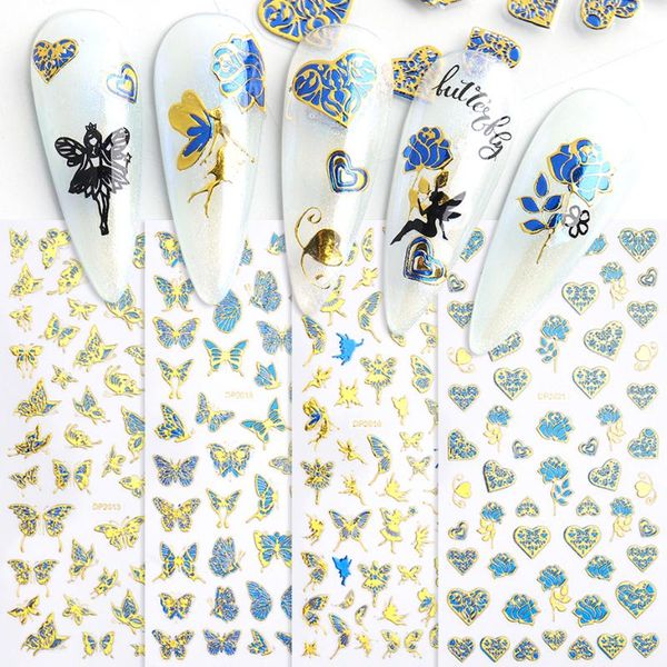 stickers & decals 1pcs gold blue nail 3d butterfly sliders flower mermaid adhesive art decorations manicure trdp2013-2024-1, Black
stickers & decals 1pcs gold blue nail 3d butterfly sliders flower mermaid adhesive art decorations manicure trdp2013-2024-1, Black