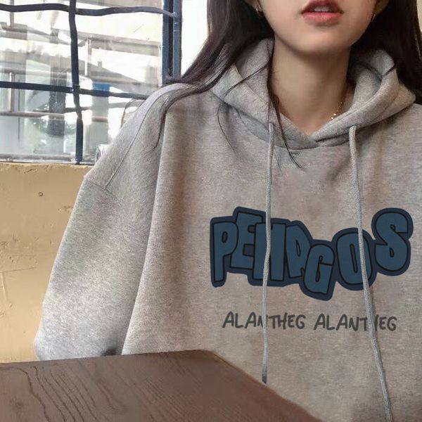 autumn / winter ins hooded sweater female student korean edition plush thickened roommate bf hong kong style versatile long sleeve jacket, Black
autumn / winter ins hooded sweater female student korean edition plush thickened roommate bf hong kong style versatile long sleeve jacket, Black