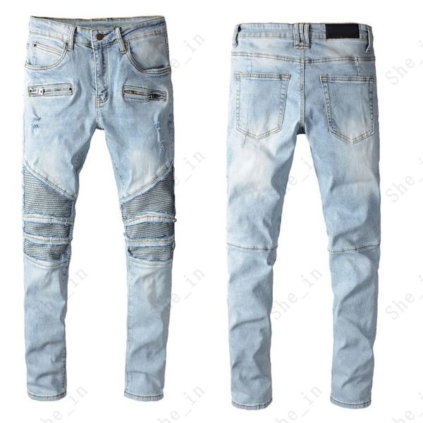 men's jeans fashion modern preppy style light color ripped denim men trendy letter pattern trousers, Blue
men's jeans fashion modern preppy style light color ripped denim men trendy letter pattern trousers, Blue