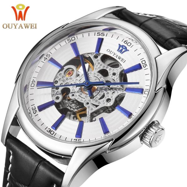 wristwatches ouyawei 2021 trending mens skeleton hollow stainless steel self winding automatic mechanical wrist watches, Slivery;brown
wristwatches ouyawei 2021 trending mens skeleton hollow stainless steel self winding automatic mechanical wrist watches, Slivery;brown