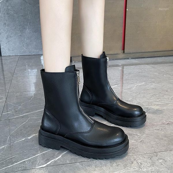 boots 2021 black pu leather ankle women autumn winter round toe lace up shoes woman fashion motorcycle platform botas 35-401
boots 2021 black pu leather ankle women autumn winter round toe lace up shoes woman fashion motorcycle platform botas 35-401