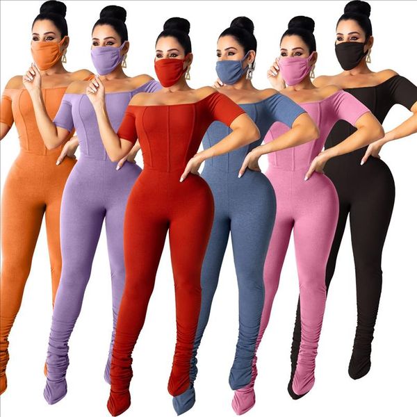 women ribbed jumpsuits slash neck short sleeve pleated pants ribbed bodysuit elastic raised lines pattern outdoor wear, Black;white
women ribbed jumpsuits slash neck short sleeve pleated pants ribbed bodysuit elastic raised lines pattern outdoor wear, Black;white