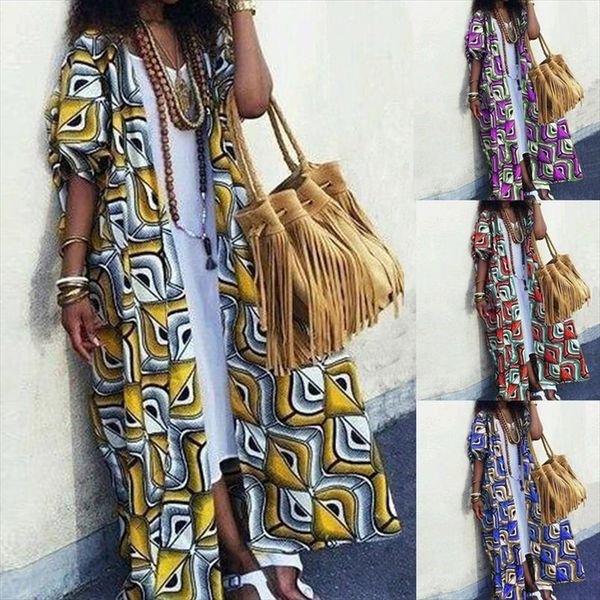 zanzea women bohemian long shirt ladies vintage floral print blouse kimono 2020 fashion summer autumn cardigan cover up outwear, White
zanzea women bohemian long shirt ladies vintage floral print blouse kimono 2020 fashion summer autumn cardigan cover up outwear, White