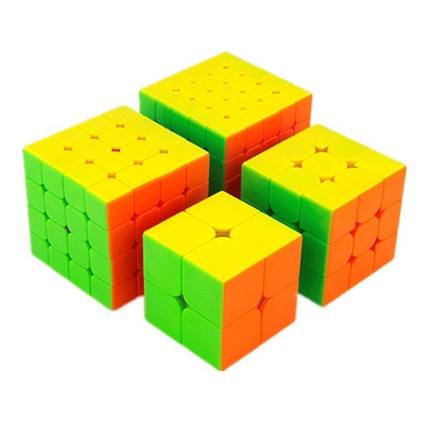 moyu meilong 2x2 3x3 4x4 5x5 competition magic cube set 4pcs cubing classroom speed cubes puzzles toys for children y200428
moyu meilong 2x2 3x3 4x4 5x5 competition magic cube set 4pcs cubing classroom speed cubes puzzles toys for children y200428