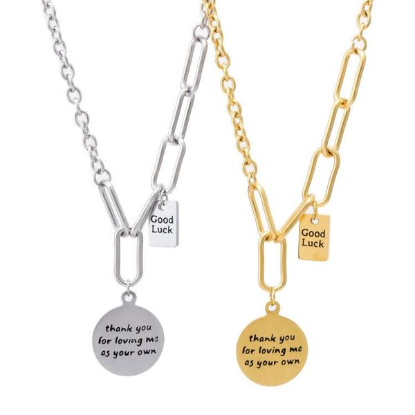 fashion square letter brand sweater chain thick and thin chain mix and match short necklace titanium steel jewelry sale, Silver
fashion square letter brand sweater chain thick and thin chain mix and match short necklace titanium steel jewelry sale, Silver