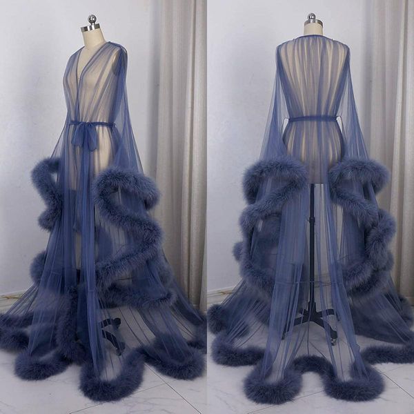 illusion tulle feather sleepwear robes long v neck bathrobe a line nightgowns bridal undergarments custom made, White
illusion tulle feather sleepwear robes long v neck bathrobe a line nightgowns bridal undergarments custom made, White