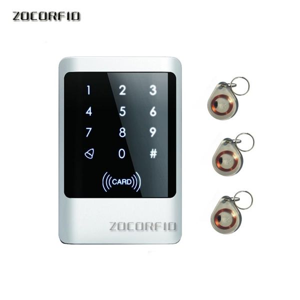rfid touch keypad access control system kit door lock 125khz em card waterproof metal case luminous for door entry
rfid touch keypad access control system kit door lock 125khz em card waterproof metal case luminous for door entry