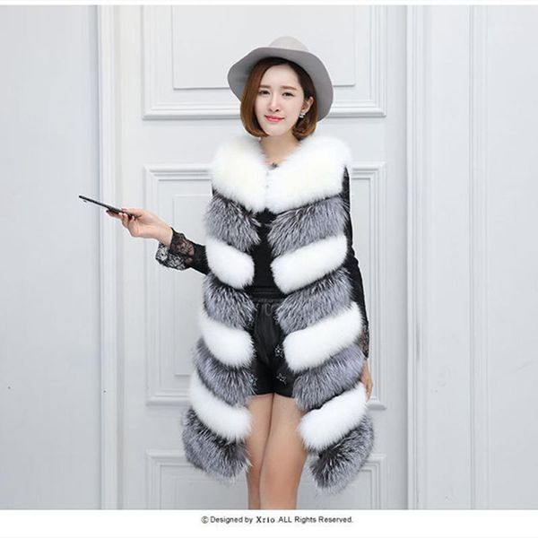 new stitching fur loose and comfortable vest imitation fur slim slimming high-end temperament color matching vest1, Black
new stitching fur loose and comfortable vest imitation fur slim slimming high-end temperament color matching vest1, Black
