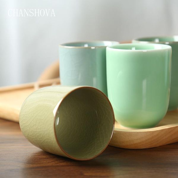chanshova traditional chinese style 150ml celadon crackle ceramic simplicity teacup china porcelain small coffee cups h332 wmtuav
chanshova traditional chinese style 150ml celadon crackle ceramic simplicity teacup china porcelain small coffee cups h332 wmtuav