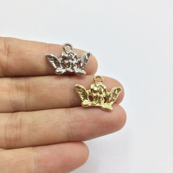 eruifa 20pcs lovely 20*14mm angel zinc alloy necklace jewelry handmade diy charms pendant 2 colors1, Bronze;silver
eruifa 20pcs lovely 20*14mm angel zinc alloy necklace jewelry handmade diy charms pendant 2 colors1, Bronze;silver