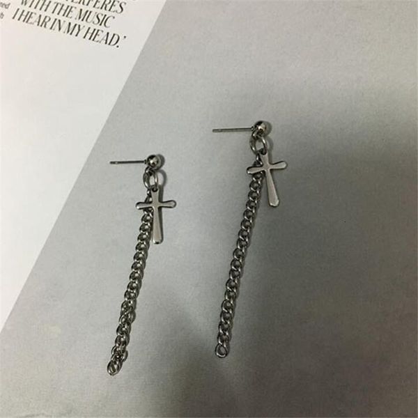 korean fashion vintage stainless steel cross long chain drop earrings for men and women party hip hop punk jewelry gift brincos wmtymk, Black;white
korean fashion vintage stainless steel cross long chain drop earrings for men and women party hip hop punk jewelry gift brincos wmtymk, Black;white
