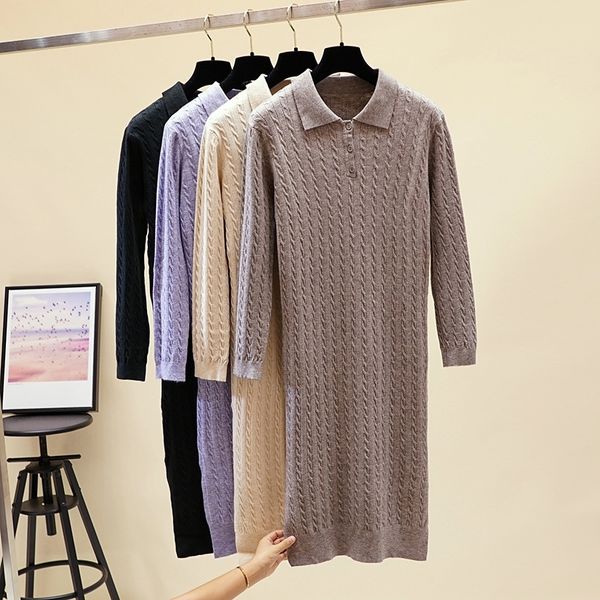 oversized long knitted women maxi polo turn down collar pullover sweater dress casual loose baggy midi dresses ptou, White
oversized long knitted women maxi polo turn down collar pullover sweater dress casual loose baggy midi dresses ptou, White