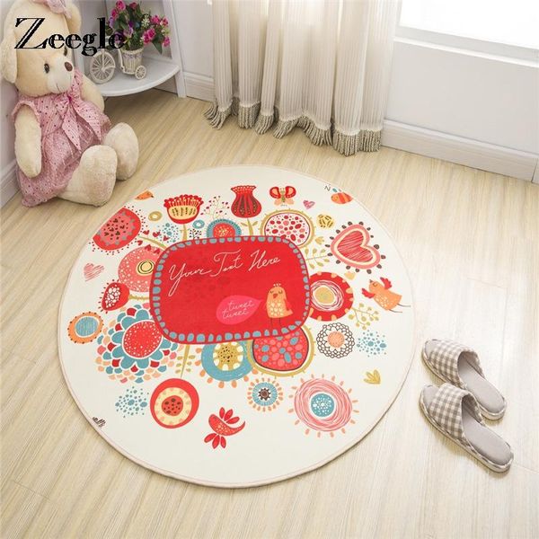 carpets zeegle cartoon printed round floor carpet for living room coral velvet kids bedroom area rug non-slip soft baby play mats
carpets zeegle cartoon printed round floor carpet for living room coral velvet kids bedroom area rug non-slip soft baby play mats