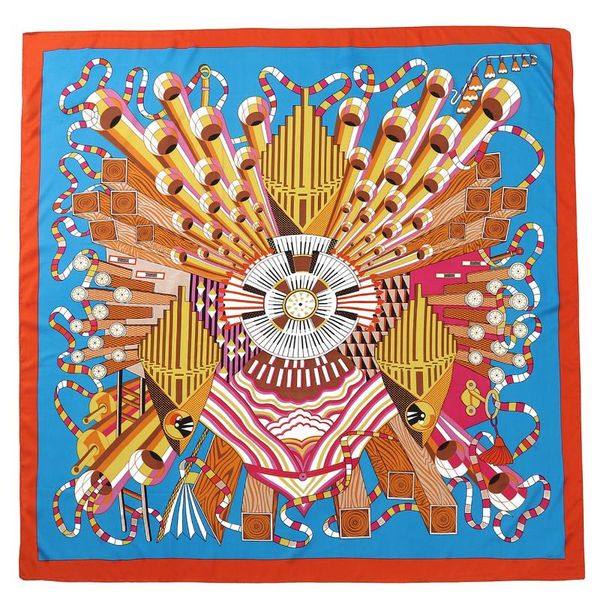 110cm square silk scarf for women luxury print head scarves foulard shawls lady wraps hijab summer bandana, Blue;gray
110cm square silk scarf for women luxury print head scarves foulard shawls lady wraps hijab summer bandana, Blue;gray