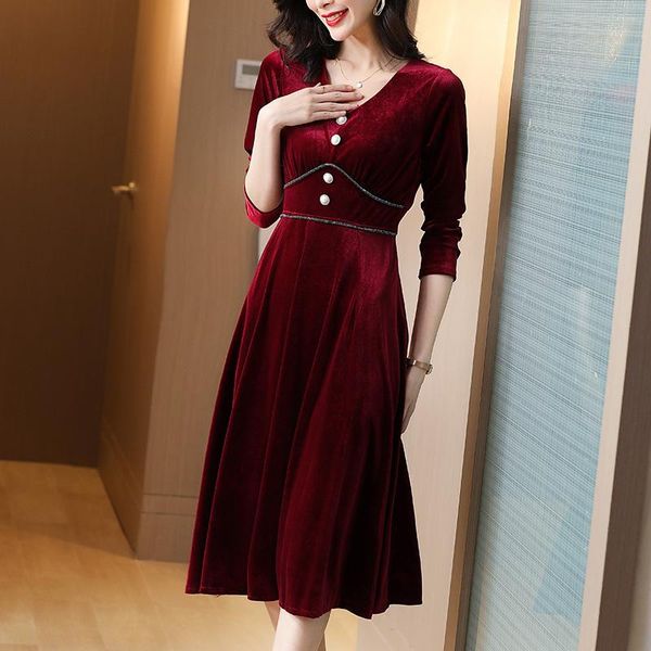 coigarsam cute full sleeve women dress spring v-neck dresses wine red black 6114, Black;gray
coigarsam cute full sleeve women dress spring v-neck dresses wine red black 6114, Black;gray