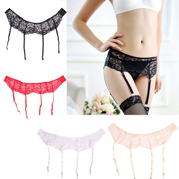 women lace garter temptation ultra-thin female silk stockings suspender belt wedding garters belts, Black;white
women lace garter temptation ultra-thin female silk stockings suspender belt wedding garters belts, Black;white