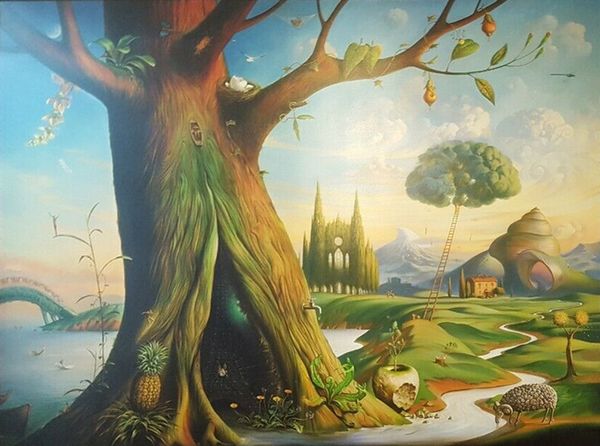 vladimir kush"tree of life" home decor handpainted &hd print oil painting on canvas wall art canvas pictures 7887
vladimir kush"tree of life" home decor handpainted &hd print oil painting on canvas wall art canvas pictures 7887