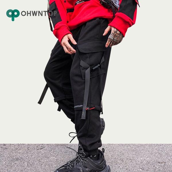 men's pants hip hop casual streetwear cotton harem joggers men side-pocket sweatpants autumn ribbons trousers harajuku pants1, Black
men's pants hip hop casual streetwear cotton harem joggers men side-pocket sweatpants autumn ribbons trousers harajuku pants1, Black