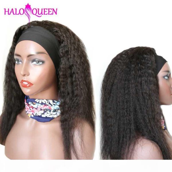 haloqueen kinky straight human hair wigs for women brazilian yaki lace wig gluless headband wig remy human hair 150% density, Black;brown
haloqueen kinky straight human hair wigs for women brazilian yaki lace wig gluless headband wig remy human hair 150% density, Black;brown