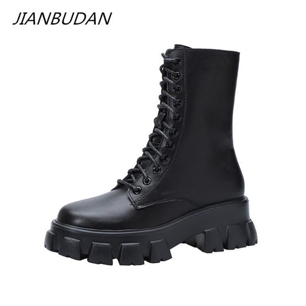 jianbudan new mid-calf boots thick sole height increasing women's motorcycle boots microfiber leather autumn winter women, Black
jianbudan new mid-calf boots thick sole height increasing women's motorcycle boots microfiber leather autumn winter women, Black