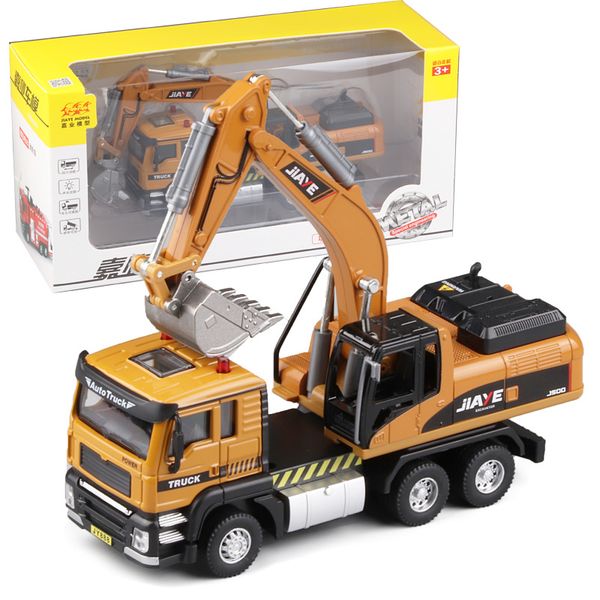 jiaye excavator truck acousto optic force simulation alloy engineering model boy toy car
jiaye excavator truck acousto optic force simulation alloy engineering model boy toy car